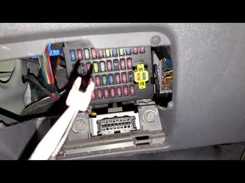 2007 Kia Rio Cigarette Lighter Fuse, Power Outlet Fuse Location