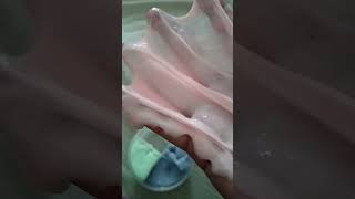 how to make slime #satisfying