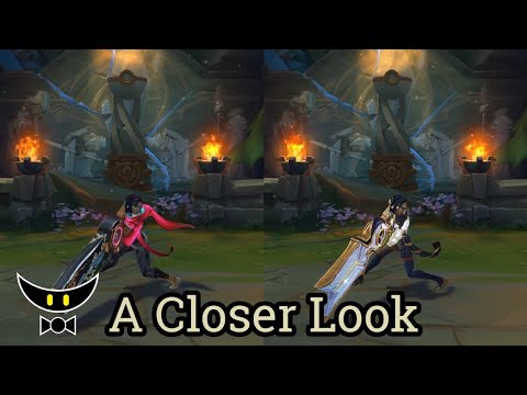 True Damage Senna Epic Skin and Prestige Edition Comparison