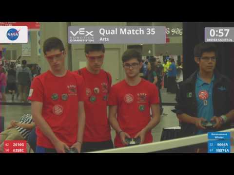 2017 VRC Arts Q35 - 2616G 6358C vs 9064A 98871A - 40 to 15