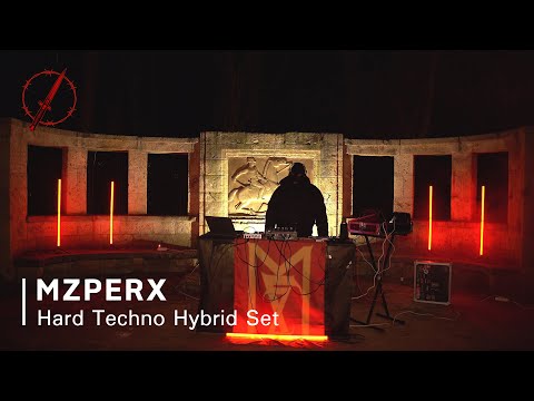 MZPERX | Raving Is A Crime [4K] | Live Hard Techno Hybrid Set at a Soviet-Era Monument