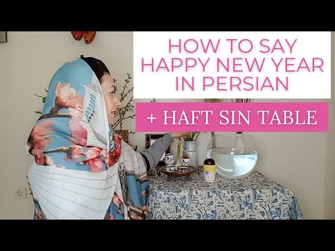 How to say Happy New Year in Persian