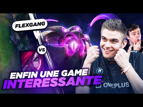 RHOBALAS : FLEX GANG | ENFIN UNE GAME INTÉRESSANTE - VEL'KOZ VS KATARINA | LOL FR