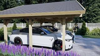 Carport DE animation