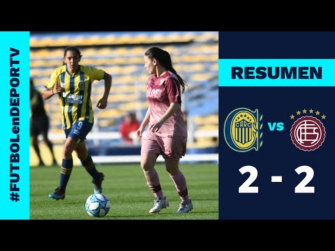 Rosario Centra 2 - 2 Lanús | RESUMEN | Fecha 14 | Campeonato Femenino YPF 2022 | #FUTBOLenDEPORTV