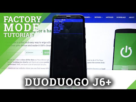 How to Enter Factory Mode on DUODUOGO J6+ - Open Factory Mode