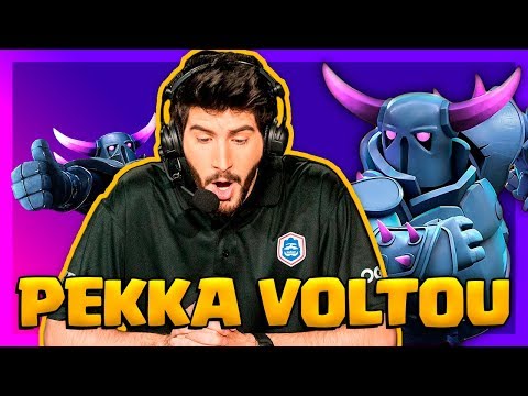 PEKKA ESTÁ DE VOLTA AO META DO CLASH ROYALE?!