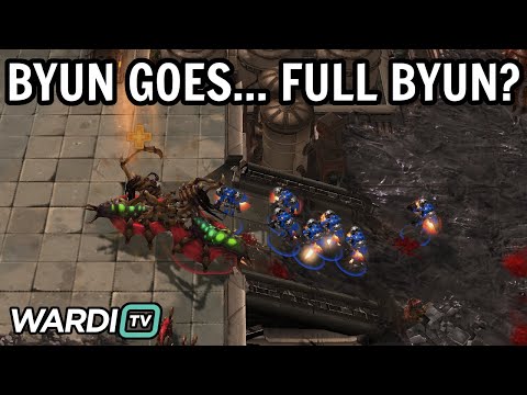 BYUN GOES FULL BYUN? - Rogue vs ByuN (ZvT) - WardiTV Christmas Day Games [StarCraft 2]