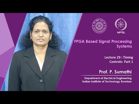 Promo Video of FPGA Based Signal Processing Systems by Prof P Sumathi