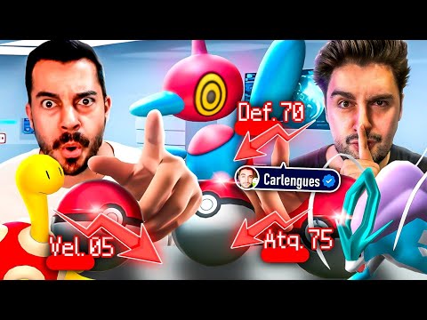 Eligiendo POKÉMON INICIALES pero SOLO sabemos SU PEOR STAT ⬇️〽️