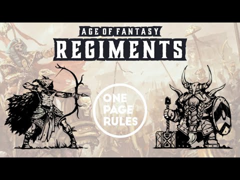 One Page Rules Age of Fantasy Regiments Battle Report Wood Elves v Dwarves 20240927