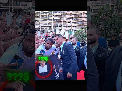 Tanda Tangan Ronaldo yang Mengubah Nasib Fans🩷