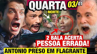 TERRA E PAIXÃO CAPÍTULO DE HOJE - QUARTA 03/01 - Resumo da novela Terra e Paixão hoje ao vivo!