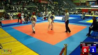 1015s-Romanova, Valeriia SAMARA TEAM (RUS) vs Vukorepa, Matea TK ENERGY (CRO) 12-0 PTG 15th Galeb Belgrade Trophy 2016 International Taekwondo Championship