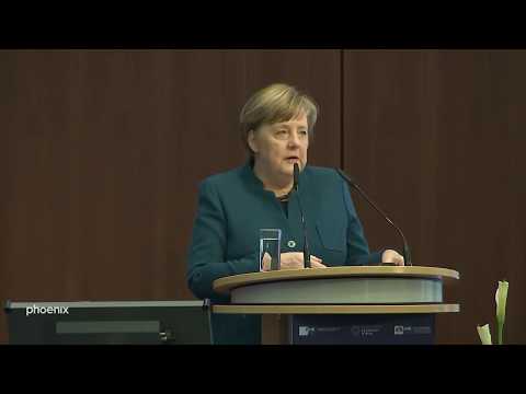 Bundeskanzlerin Angela Merkel zu den Auswirkungen des Coronavirus auf die Wirtschaft am 09.03.20