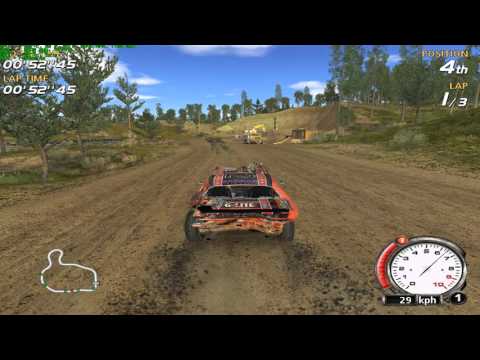 FlatOut Walkthrough Part 25 - Gold: Brad`s SandRun