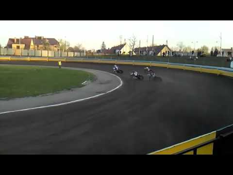 Ćwierćfinał mistrzostw Polski 2016 Opole Kacper Gomólski,i Patryk Dudek