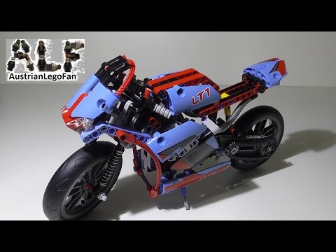 Vidéo LEGO Technic 42036 : La moto urbaine