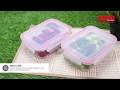 Complimentary Gift | Acson GLASSLOCK 1000ml FOOD CONTAINER (2pcs) worth RM169