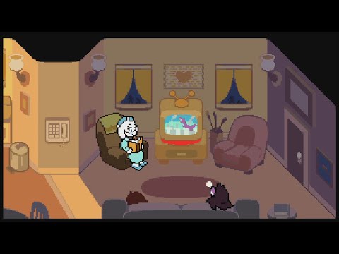 Deltarune Chapter 2 Queen Boss Battle + True Ending [no commentary]