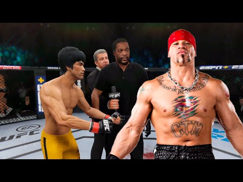 UFC 4 | Bruce Lee vs. Wrestler Hernandez (WWE) (EA Sports UFC 4)