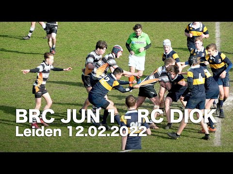 BRC Junioren 1 uit tegen DIOK 12-02-2022