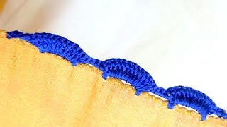 How to do Krosha / Crochet  Saree Tassels for Begi