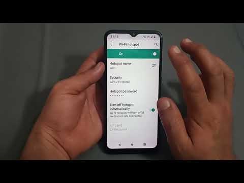 how to use turn off hotspot automatically in LG w30, LG w30 mein turn off hotspot automatically use