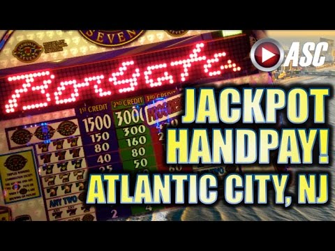 JACKPOT HANDPAY!   @THE BORGATA, ATLANTIC CITY! BIG WIN!! Slot Machine Bonus