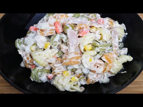 Ensalada de pasta con mayonesa