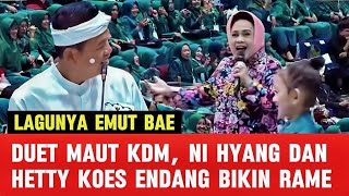 Download lagu MOMEN IBU IBU PKK SELURUH JAWA BARAT HISTERIS DENGAN DUET HEBAT KDM, NI HYANG DAN HETTY KOES ENDANG  mp3