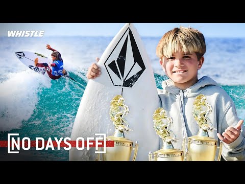 9-Year-Old SHREDDER Is Already A Pro Surfer?! 🏄‍♂️