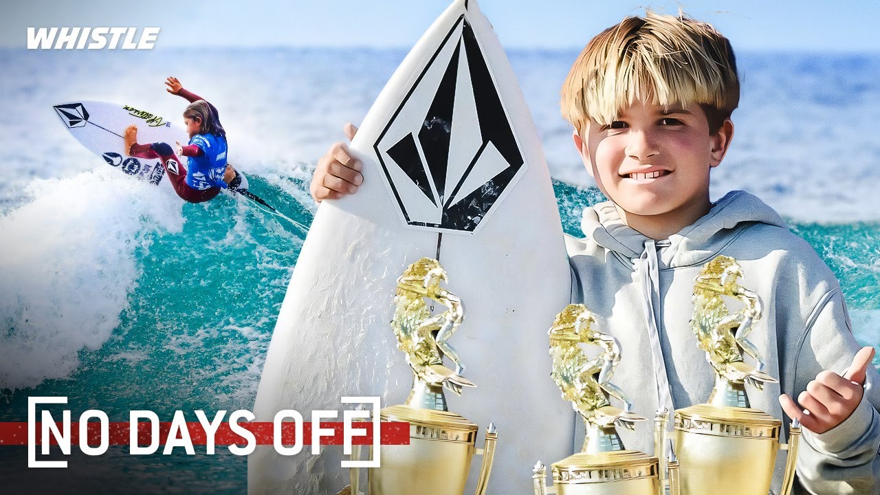 9-Year-Old SHREDDER Is Already A Pro Surfer?! 🏄‍♂️