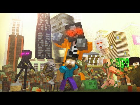 Monster School : Giant Wither Skeleton 2 - Minecraft Animation