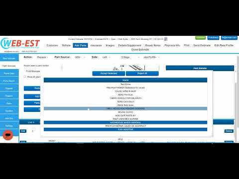 Basic Estimate Creation Overview 12 Min