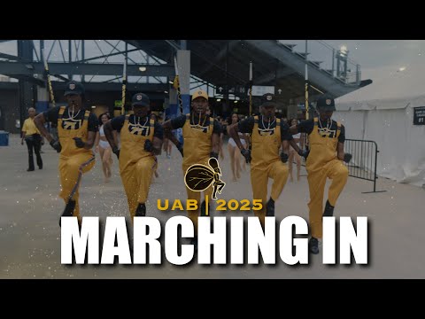 Marching In | Alabama State University | UAB 2025