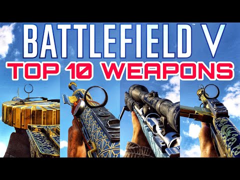 Top 10 BEST Weapons in Battlefield V (2025 Update)