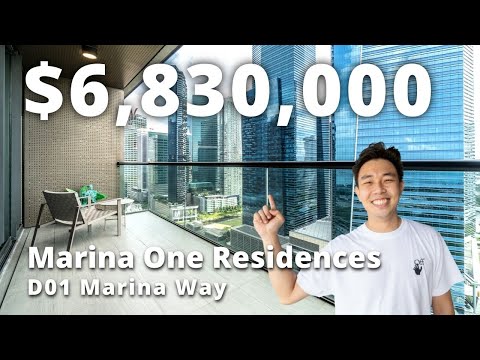 Swankiest Condo Marina One ($6.83M) 4 Bedroom D01 Marina Way | Selling Singapore Home Tour Ep.103