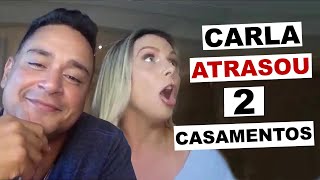 Carla Perez já atrasou dois casamentos 