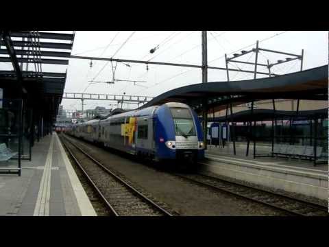 SNCF 2x ​​​​Z 24500 com partida da Gare de Luxemburgo (TER Lorraine).