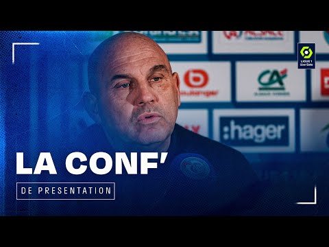 Press conference introducing Frédéric Antonetti (REPLAY)