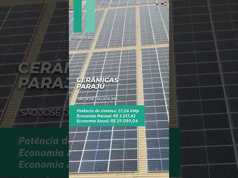 Mais um projeto concluído Maya Energy! Cliente: CERÂMICAS PARAJU - São José da Lapa/MG #shorts