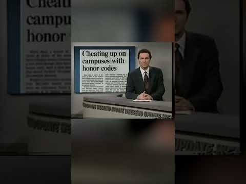 Cheating Up in Schools - Weekend Update with Norm Macdonald