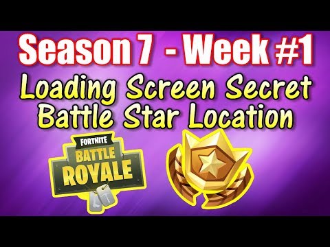 Season 7 Week #1 loading Screen Secret Battle Star Location