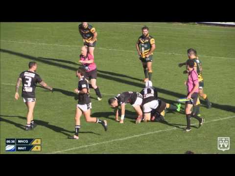2017 Newcastle RL Round 2 1st Grade - Macquarie Scorpions v Maitland Pickers