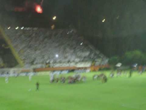 Barradão - Entrada dos times Final da Copa do Brasil 2010