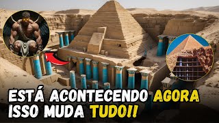 O QUE FOI ENCONTRADO EMBAIXO DA PIRÂMIDE DE GIZÉ !