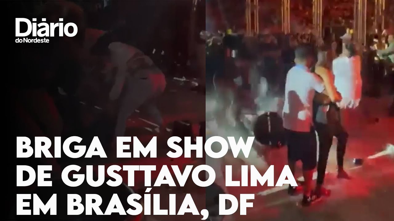 Imagem da notícia Show de Gusttavo Lima tem briga generalizada em Brasília