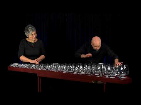 J. S. Bach - Badinerie on a glass harp