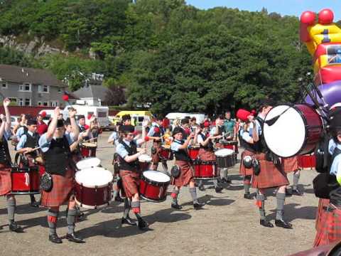 Highland Games Pipers Oban 2013